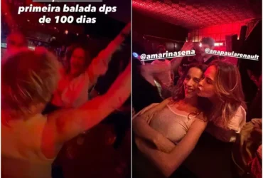 BBB26: Ana Paula Renault e Juliano Floss curtem primeira balada após o reality