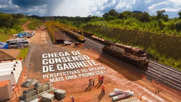 Ferrovia que conecta Mato Grosso a portos do Norte e Nordeste deve ter 290 km concluídos até fim do ano