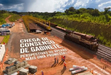 Ferrovia que conecta Mato Grosso a portos do Norte e Nordeste deve ter 290 km concluídos até fim do ano