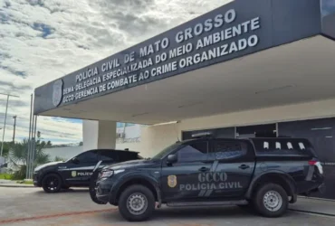 Sede da GCCO, polícia civil de várzea grande