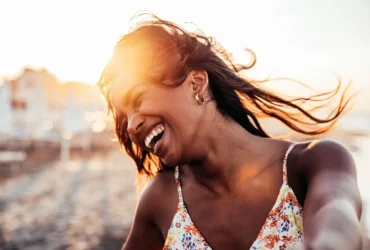Mulher feliz