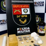 PM prende dupla suspeita de tráfico no Nova Esperança