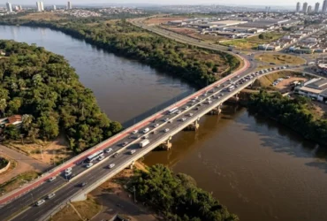Imagem ilustrativa gerada por IA da nova ponte