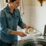 Por que você deve colocar sal de cozinha na máquina de lavar? O truque que salva roupas do desbotamento