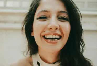 Sorriso no rosto
