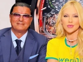 Jacob Arabo: o ‘rei dos relógios’ se encontra com Virginia Fonseca em NY