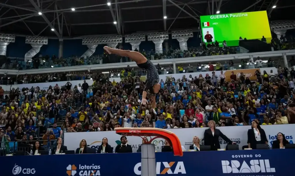 Brasil assegura vagas na ginastica artística para o Mundial na Holanda