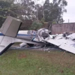 Acidente com monomotor deixa dois mortos em Marília
