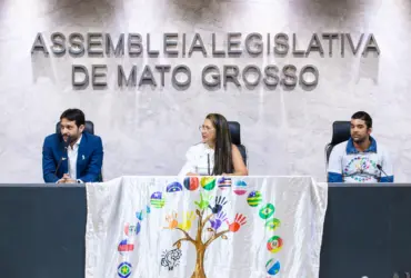Foto do comitê do Uma Só Saúde na ALMT