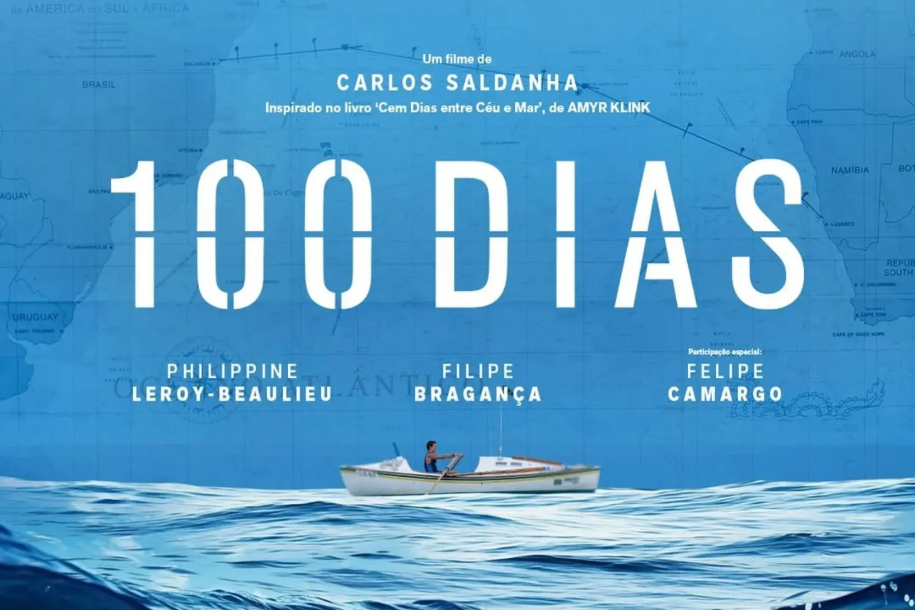 100 Dias: filme sobre Amyr Klink ganha trailer e primeiras imagens