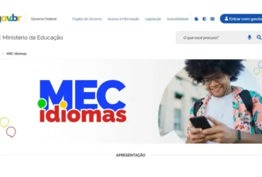 MEC Idiomas amplia acesso ao aprendizado gratuito de inglês e espanhol