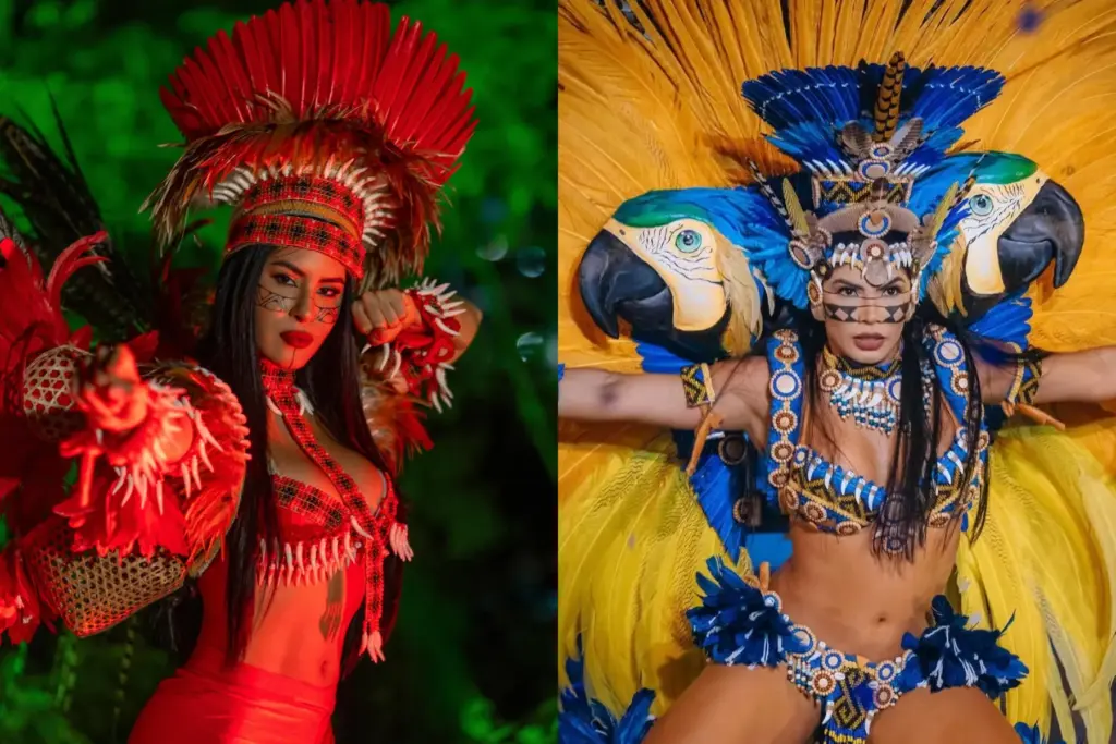 Cunhã-poranga: entenda o papel de Isabelle e Marciele no Festival de Parintins