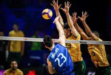 Vôlei: Brasil sofre segunda derrota seguida para a Itália na Liga das Nações