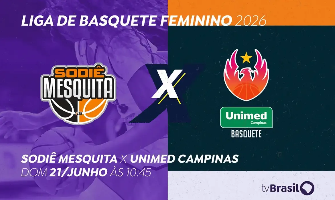 LBF: tv brasil transmite sodiê mesquita x unimed campinas ao vivo no domingo
