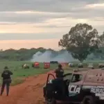 Indígenas relatam confronto com a polícia durante retomada de território em MS