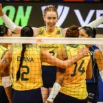 Brasil mantém liderança e invencibilidade na Liga Mundial de Vôlei