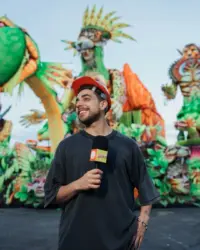 Lucas Selfie estreia na Globo com cobertura do Festival de Parintins