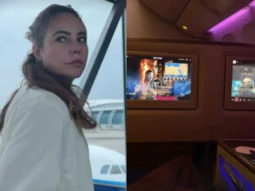 Paolla Oliveira mostra rotina em viagem de 31 horas até a China