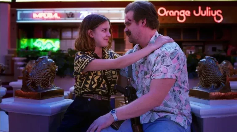 David Harbour explica rumores com Millie Bobby Brown em Stranger Things