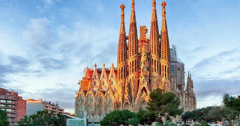 Basílica da Sagrada Família, em Barcelona