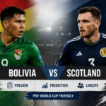Bolívia x Escócia: Onde Assistir, Horário e Escalações do Último Teste Antes da Copa