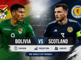 Bolívia x Escócia
