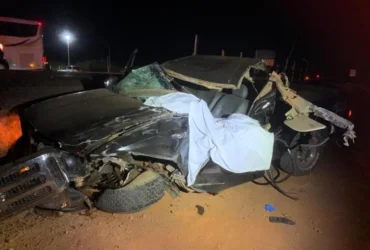 Acidente na BR-163 deixa um morto e cinco feridos em Guarantã do Norte