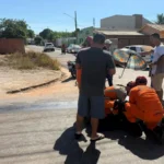 Mecânico de 34 anos fica prensado por caminhão durante manutenção na BR-174 em Cáceres
