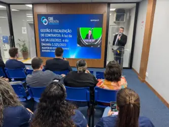 CGE abre inscrições para curso de gestão e fiscalização de contratos terceirizados