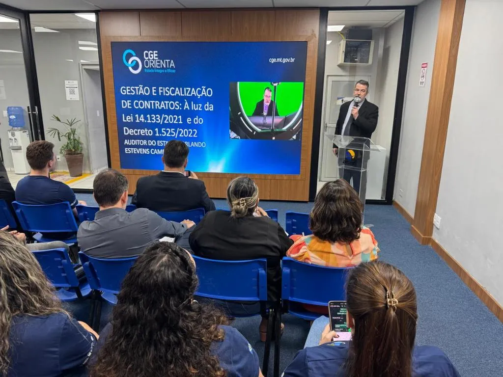 CGE-MT abre inscrições para curso de gestão e fiscalização de contratos terceirizados para servidores