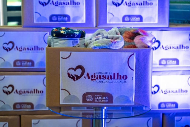 Campanha do Agasalho continua e população ainda pode fazer doações em Lucas do Rio Verde