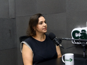 Carolina Costa explica atuação do Programa Anjos da Escola no Lucas em Debate