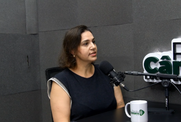 Carolina Costa explica atuação do Programa Anjos da Escola no Lucas em Debate