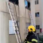 Incêndio destrói quarto de apartamento e mobiliza cinco viaturas dos Bombeiros em Várzea Grande