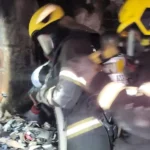 Incêndio destrói apartamento no 13º andar e mobiliza Corpo de Bombeiros em Cuiabá
