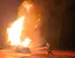Cavalo mecânico pega fogo na BR-163 e mobiliza Bombeiros em Nova Mutum