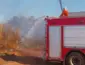 Bombeiros usam canhão monitor para conter incêndio em Confresa