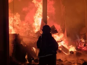 Incêndio em fábrica de ração em Sinop é extinto pelo Corpo de Bombeiros