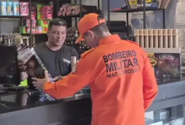Uso seguro de fogos de artifício é reforçado pelo CBMMT