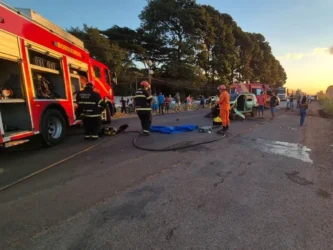 Acidente na MT-140 deixa seis feridos e mobiliza bombeiros em Sinop