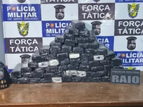 66 quilos de maconha são apreendidos em Rondonópolis