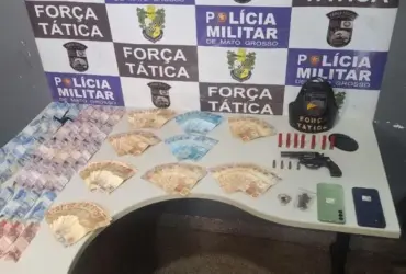 Tráfico de drogas em Rondonópolis leva à apreensão de R$ 9,1 mil