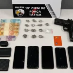 Força Tática apreende menores com simulacro de pistola e porções de maconha em Várzea Grande
