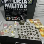 Força Tática prende quatro homens e apreende menor com drogas em Cuiabá e Várzea Grande