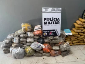 Força Tática apreende 169 tabletes de maconha em Várzea Grande