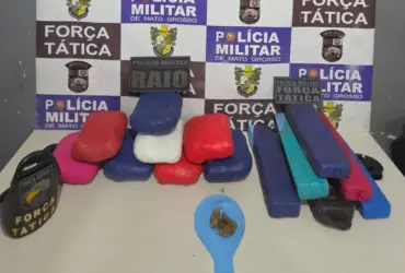 Tráfico de drogas em Rondonópolis: mulher é presa com 11 kg