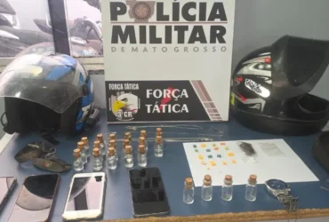 Tráfico de drogas em Sinop: Força Tática prende quatro suspeitos