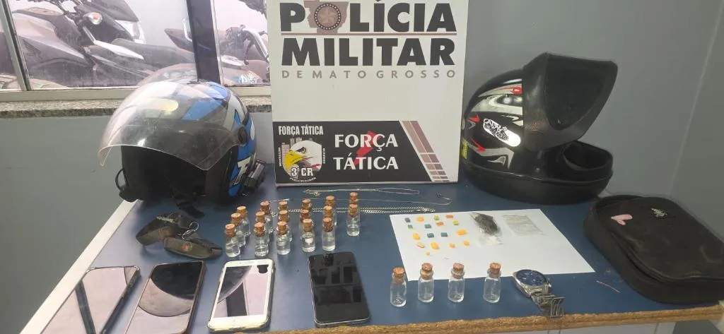 Tráfico de drogas em Sinop: Força Tática prende quatro suspeitos