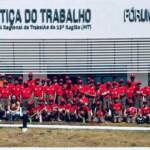 Fórum de Lucas do Rio Verde recebe jovens do projeto Bombeiros do Futuro