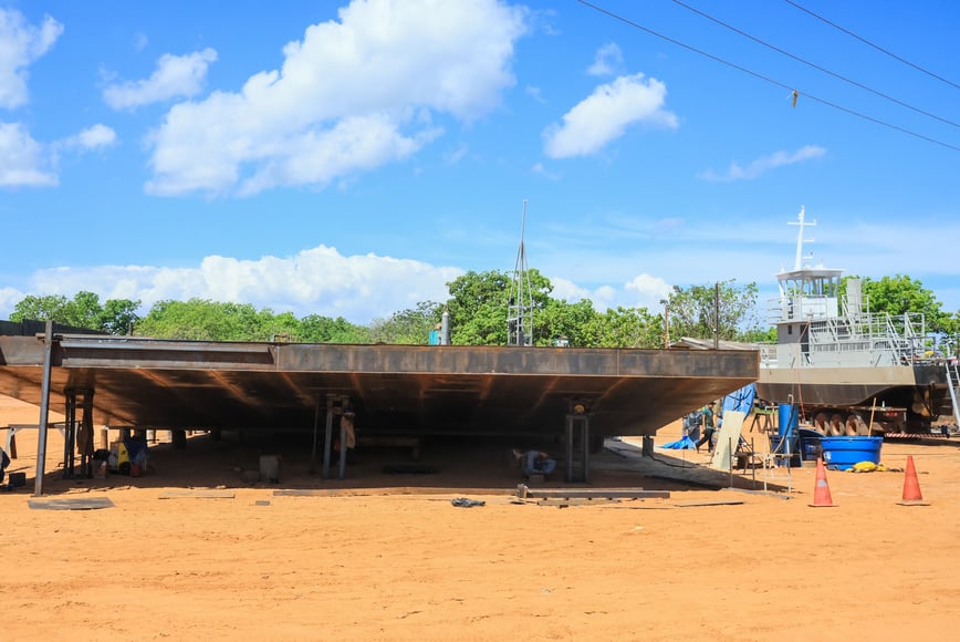 Funai acompanha construção de balsa no Xingu e debate demarcação de terra indígena em Mato Grosso capa